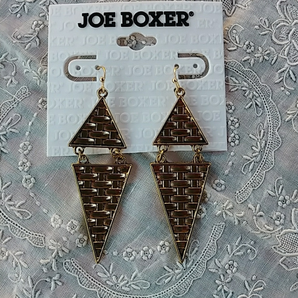 Joe Boxer Goldtone Earrings